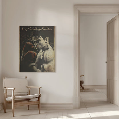 Wall art Every Punch Brings You Closer