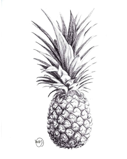 Pineapple Greeting Card