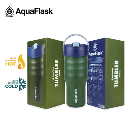 Aqua Flask Becher – Vakuumisolierter Reisebecher aus Edelstahl 887ml (30 oz)