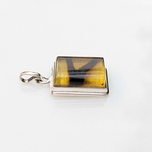 Solar Vein Pendant | Sterling Silver Baltic Silver | Tears of the Sun
