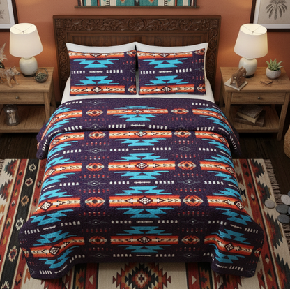 Navajo 3 Piece Quilt Set