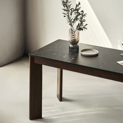 Scania Stone Dining Table Set