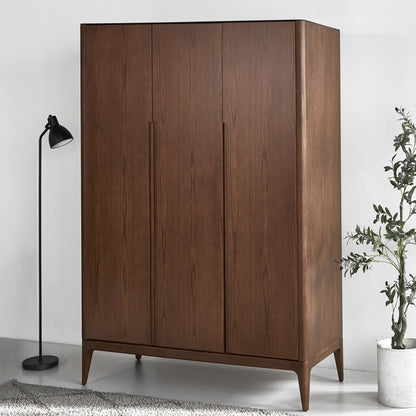 Scarlet European Ash Wood Wardrobe