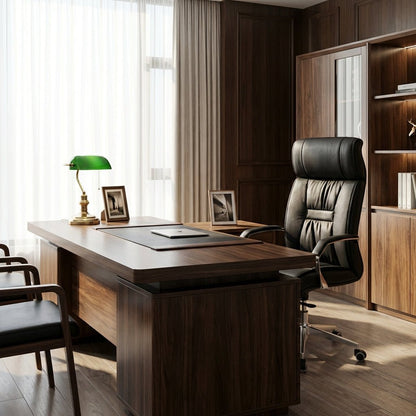 Sintra Full-Grain Leather Office Chair