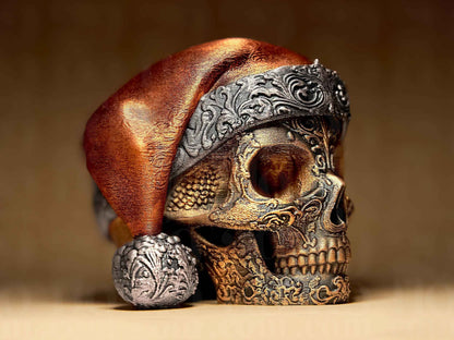 Beany Skull - Gothic Skull Series