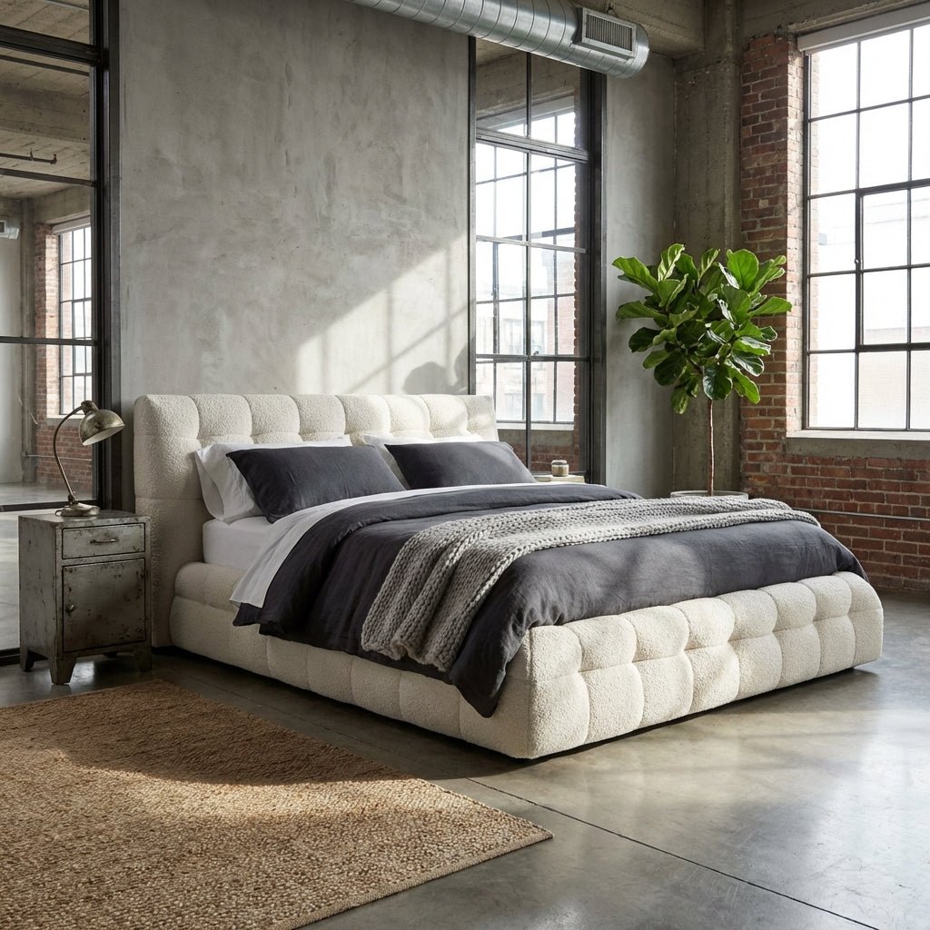 Soho Plush Upholstered Bed