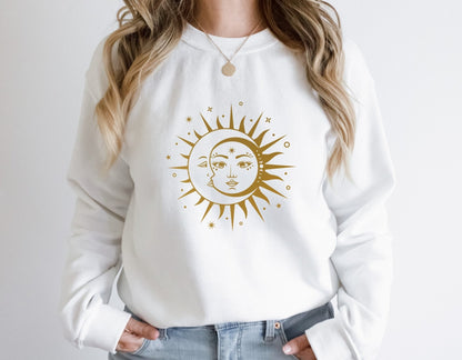Sun and Moon Yin Yang Sweatshirt