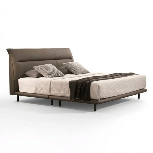 Hudson Leather Bed