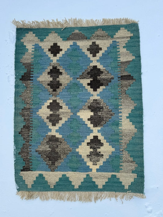 Tiny Persian Qashqai Kilim | 2' 1" x 2' 8"