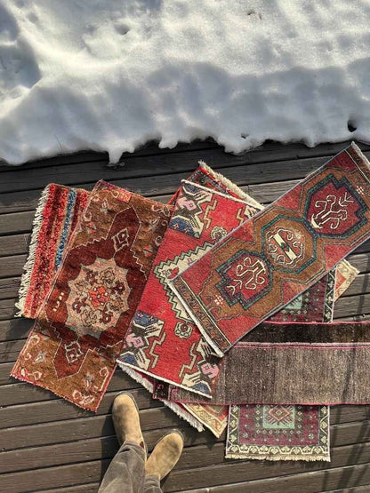 On hold | Turkish Mini Rug 1 | 1’ 8” x 3’ 2”