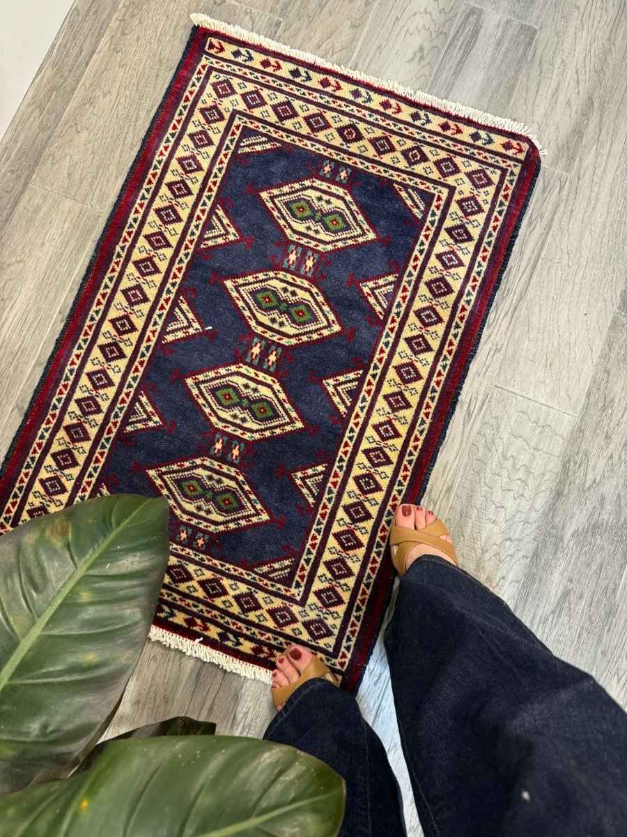 Turkmen Mini Rug | 1' 11" x 2' 10"