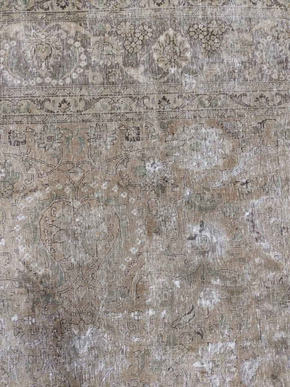 Vintnge Tabriz Rug |  9' 2" x 12' 11"