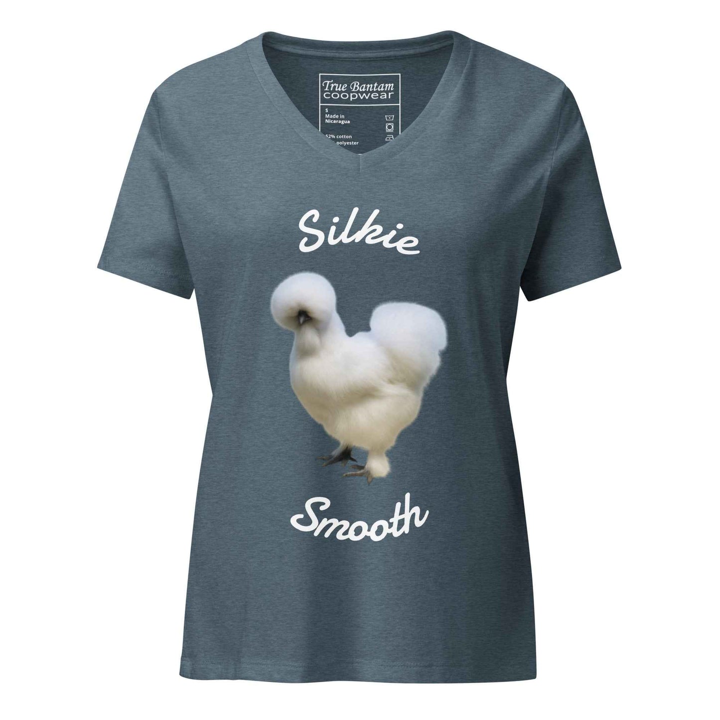 Silkie Smooth Women’s relaxed v-neck t-shirt