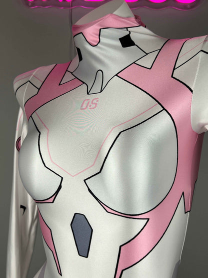 Anime Sci-Fi Spandex Nylon Full Bodysuit Halloween Cosplay Costume Zentai